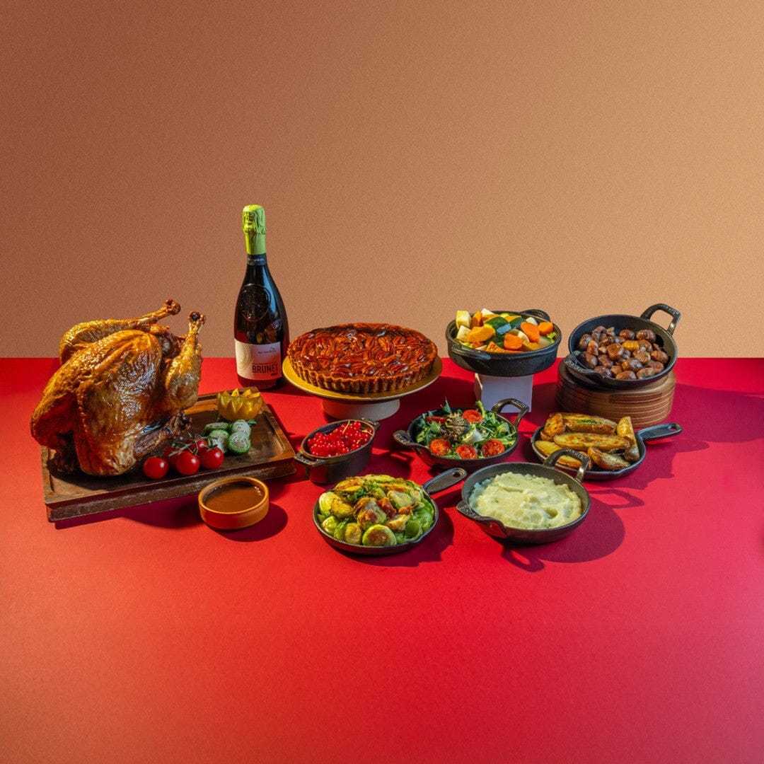 The Capitol Kempinski Hotel Singapore - [The Classic Thanksgiving] Pecan Tart with Spiced Rubbed Turkey Bundle Set