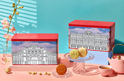 The Capitol Kempinski Hotel Singapore - Mixed Mini Snowskin Mooncakes [Tin Box Collection]